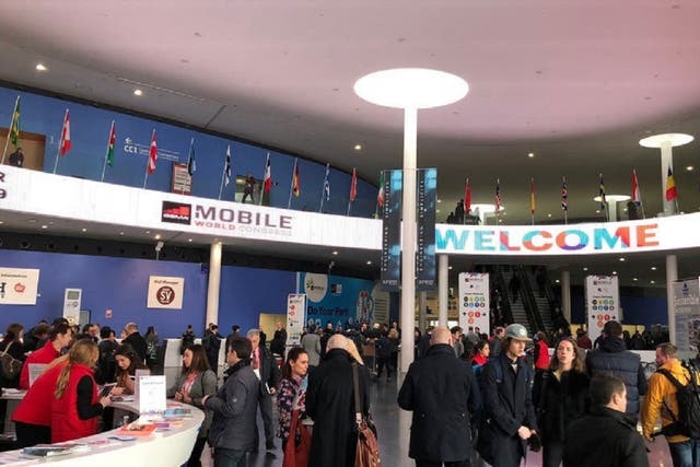 Mobile World Congress usually attracts more than 100,000 visitors (Martyn Landi/PA)