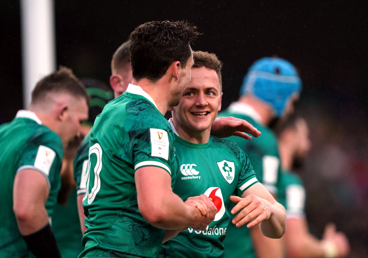 ‘It’s everyone’s childhood dream’: Michael Lowry savours ‘emotional’ Ireland debut ‘It’s everyone’s childhood dream’: Michael Lowry savours ‘emotional’ Ireland debut