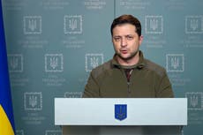 Volodymyr Zelensky calls for Ukraine to be given immediate EU membership