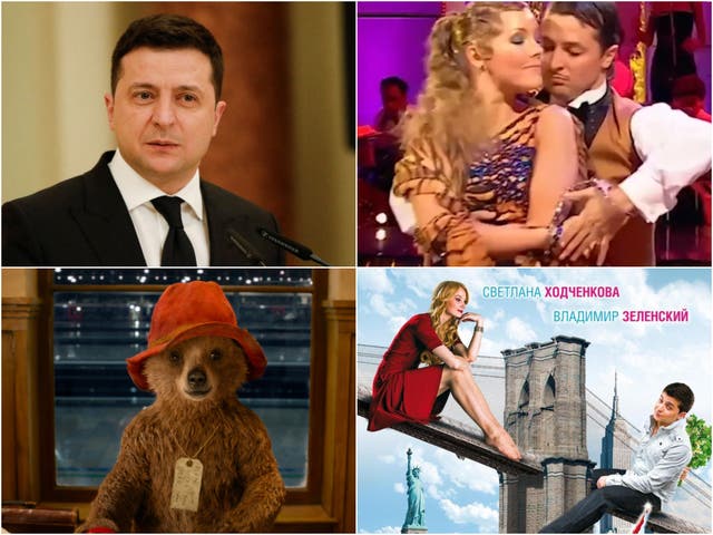 <p>Zelensky TV and film roles</p>