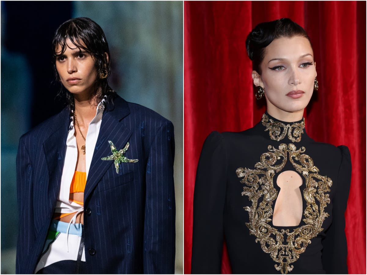 Bella Hadid supports Mica Argañaraz in donating a part of fashion week earnings to Ukrainian organisations