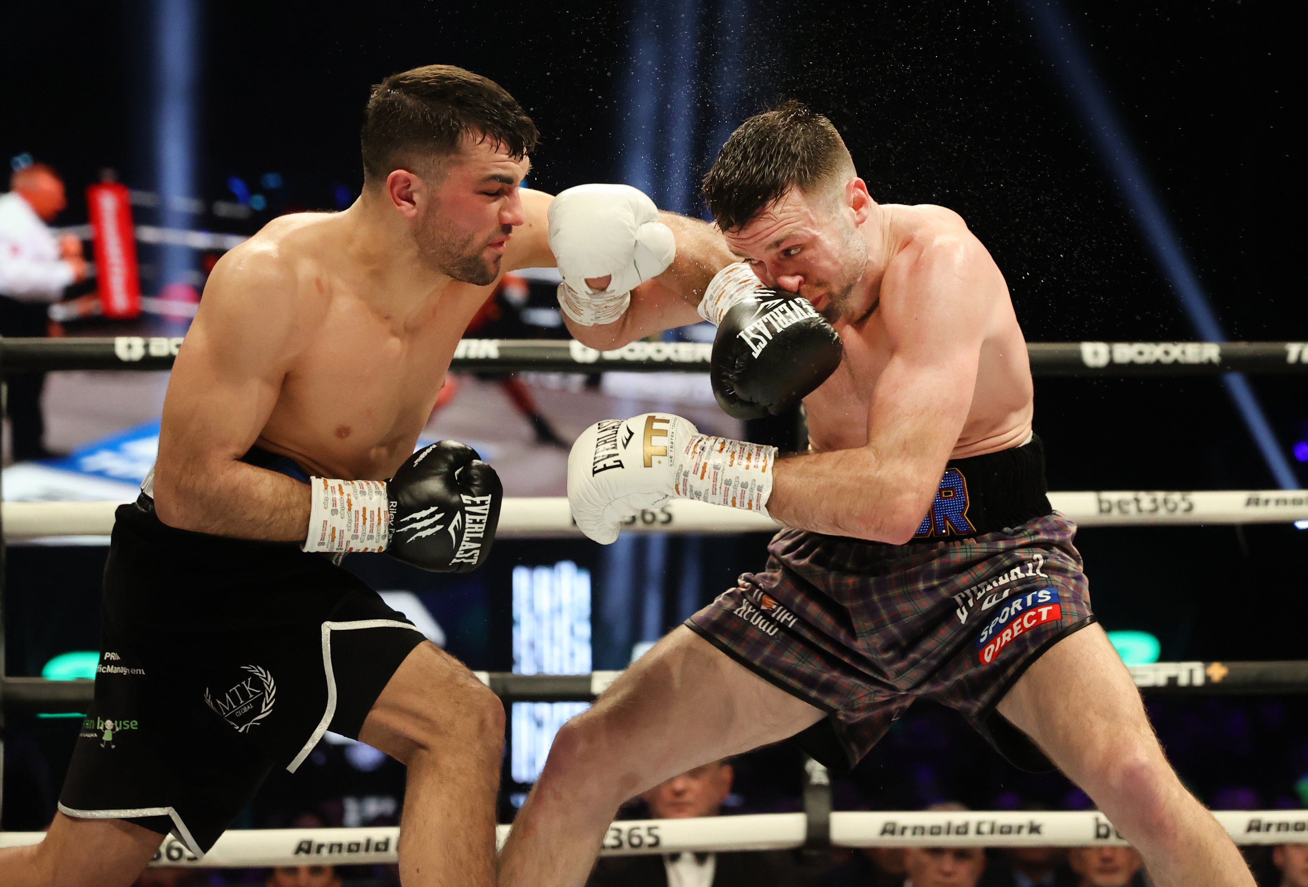 Judges are under fire after Josh Taylor (right) was awarded a win over Jack Catterall (Steve Welsh/PA)