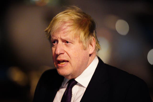 Prime Minister Boris Johnson (Ben Birchall/PA)