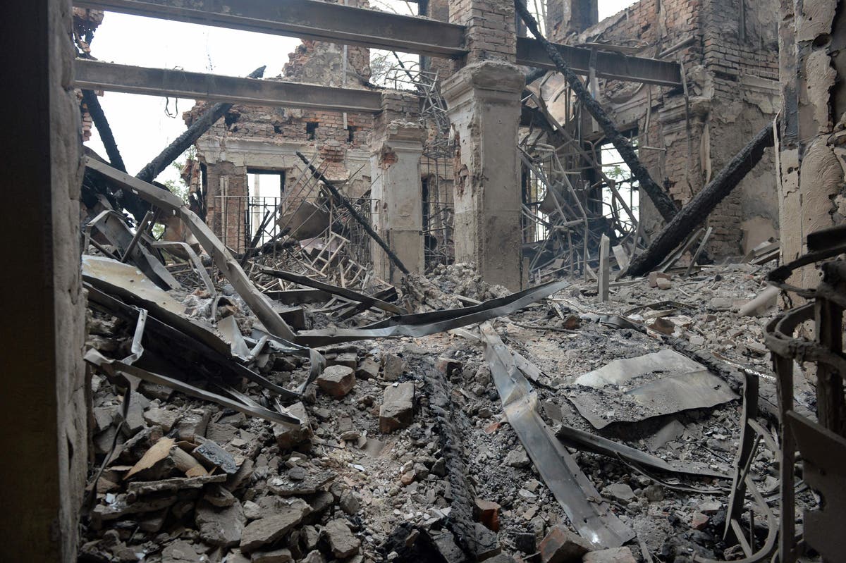 Fears Putin is turning to ‘indiscriminate’ attacks as missiles bombard Kharkiv and Kyiv
