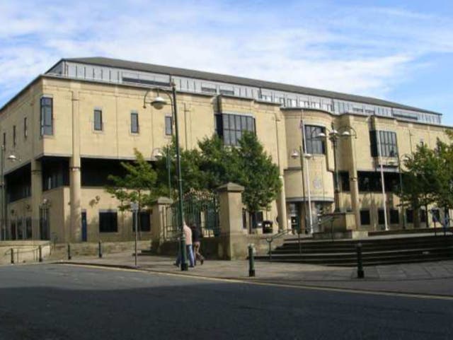 <p>The trial, expected to last five days, continues at Bradford Crown Court</p>