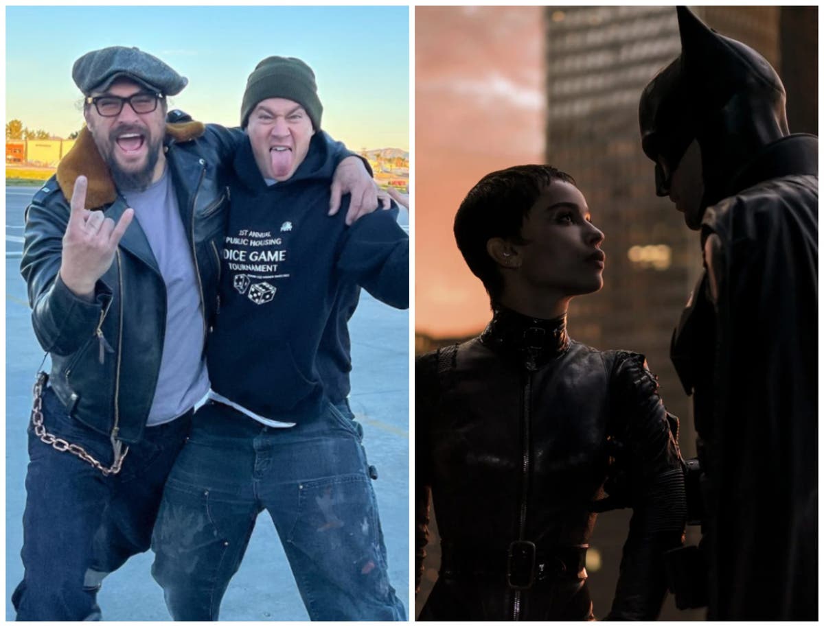 The Batman: Jason Momoa and Channing Tatum share support for Zoe Kravitz ahead of Catwoman debut