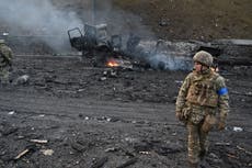 ‘All the blood’ is on Putin’s hands, says US as Russia targets Kyiv