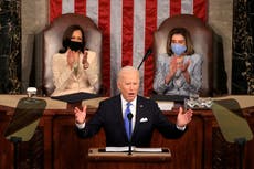 State of the Union 2022 - live: Biden says Zelensky ‘inspires the world’ and pays tribute to Ukrainian people