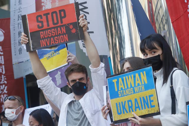 Taiwan Russia Ukraine War