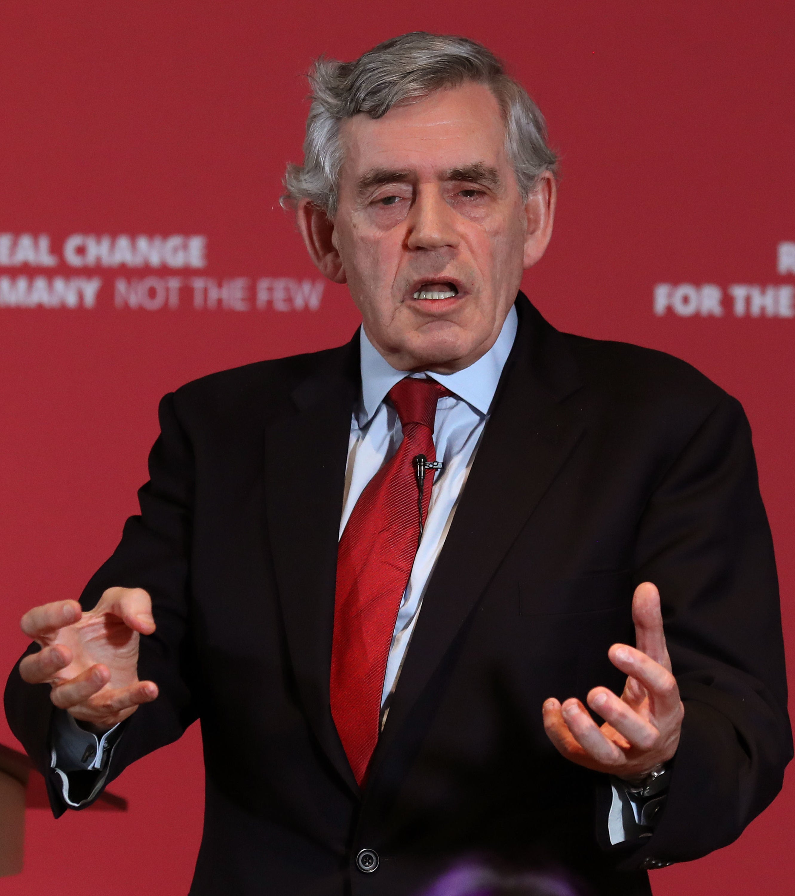Gordon Brown (Andrew Milligan/PA)