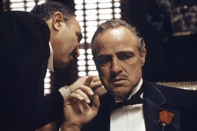 <p>‘Eventually, you could see that something extraordinary was happening’: Marlon Brando in ‘The Godfather'</p>