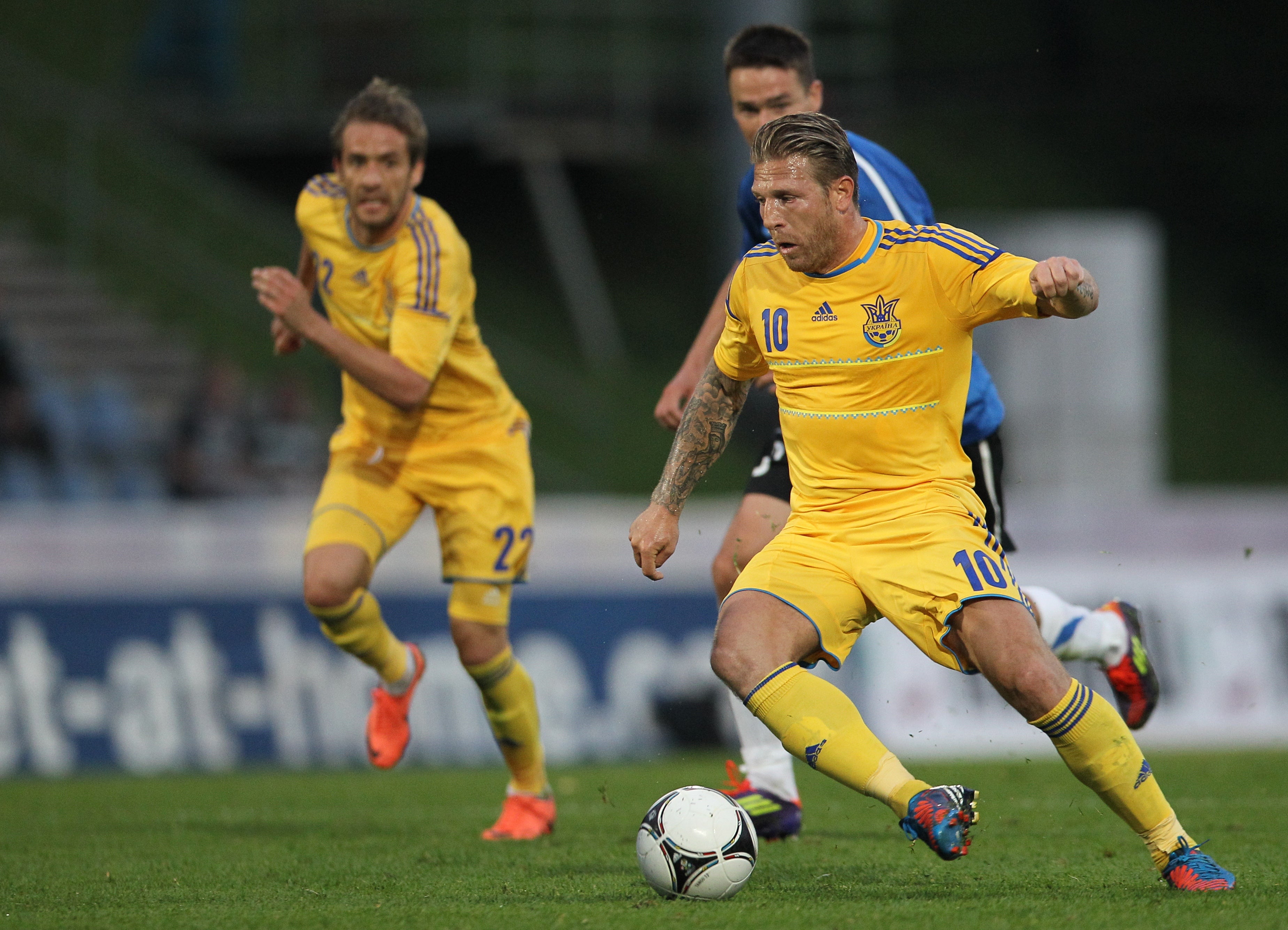 Andriy Voronin made 75 appearances for the Ukraine national team
