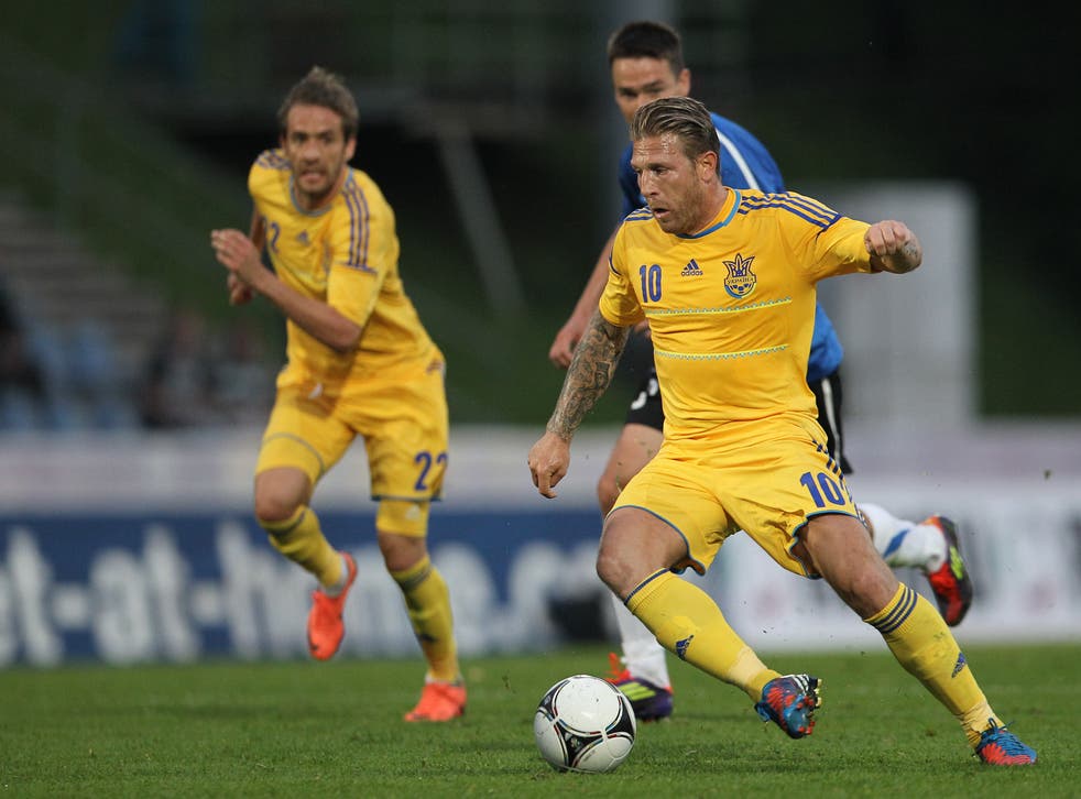 <p>Andriy Voronin made 75 appearances for the Ukraine national team </p>