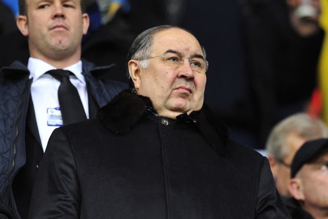 <p>The Uzbek-born billionaire’s USM Holdings sponsors Everton’s training ground</p>