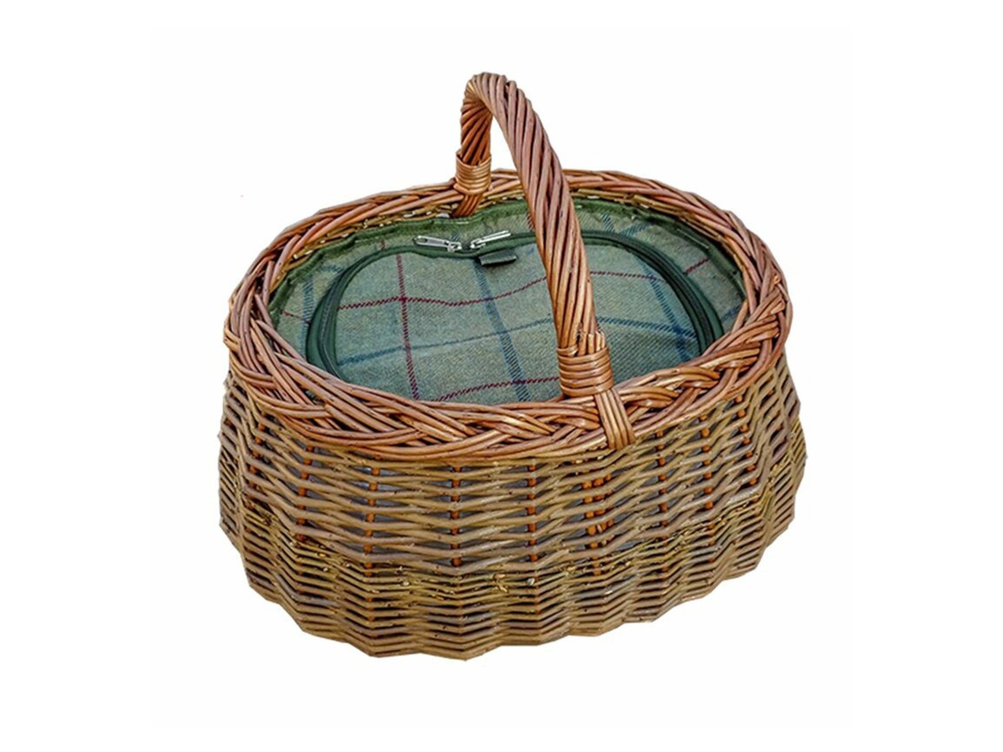 Brambly Cottage car wicker picnic basket with fitted cooler