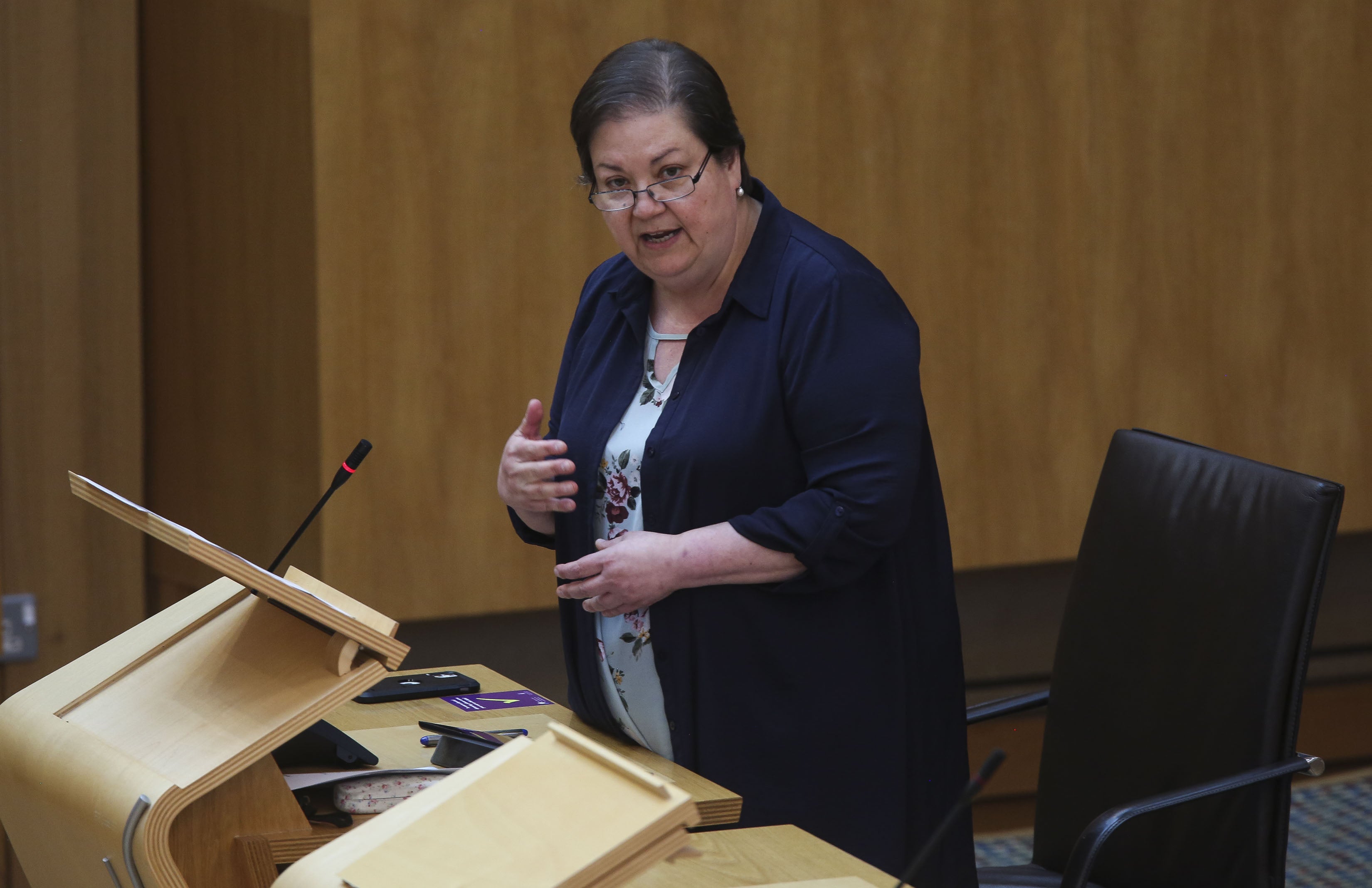 Jackie Baillie said the figures showed ‘incompetence on a staggering scale’ from the government (Fraser Bremner/Daily Mail/PA)