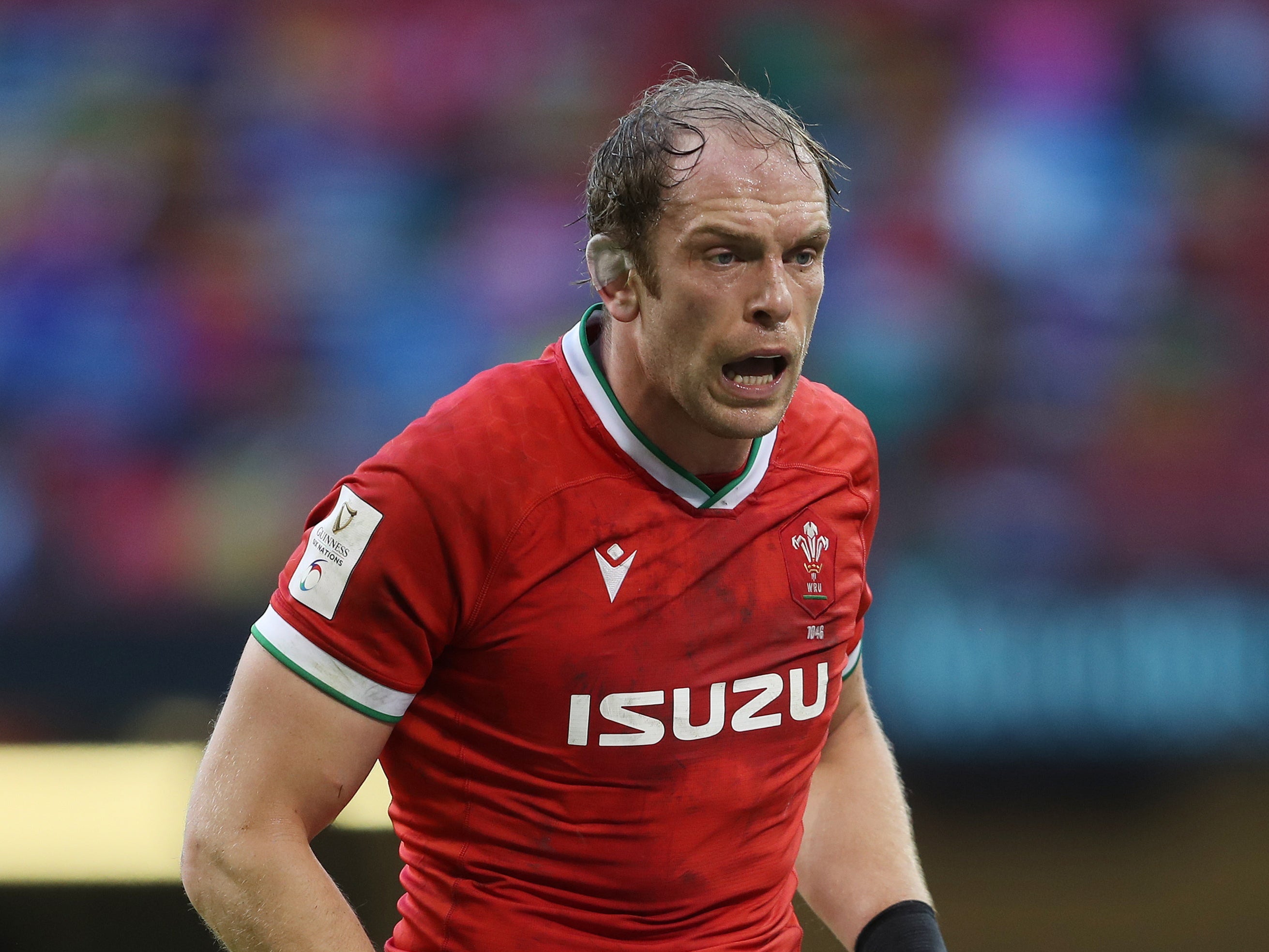 Alun Wyn Jones will link up with Wales to continue his recovery from a shoulder injury