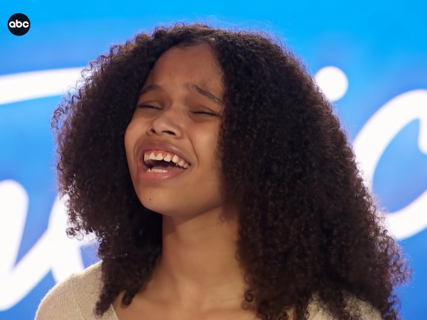 Aretha Franklin’s granddaughter Grace Franklin, performing on ‘American Idol'