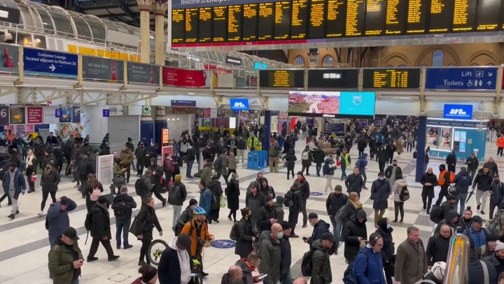 Commuters battle against tube strikes in London | News | Independent TV