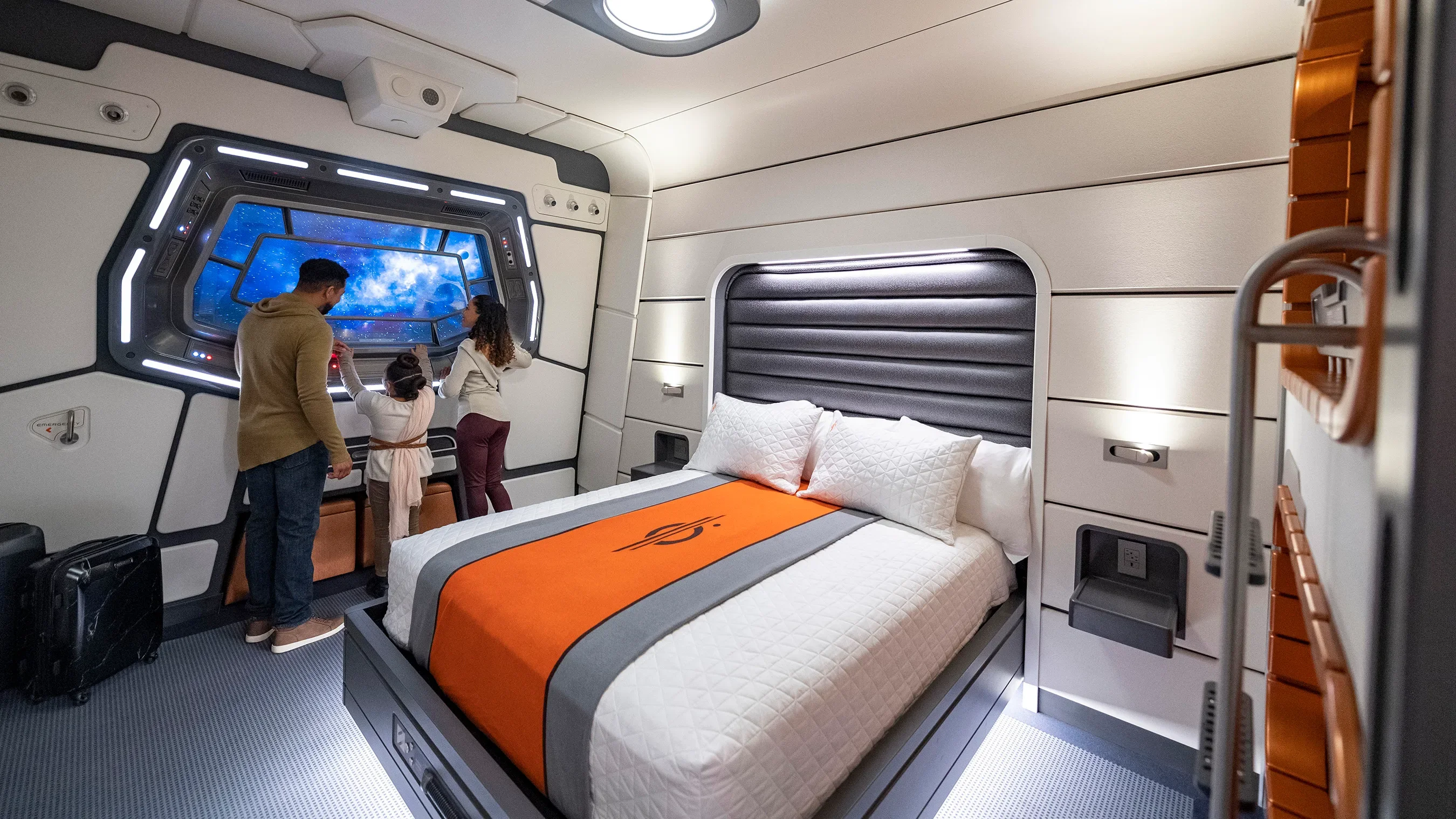 A family room on Star Wars Galactic Starcruiser
