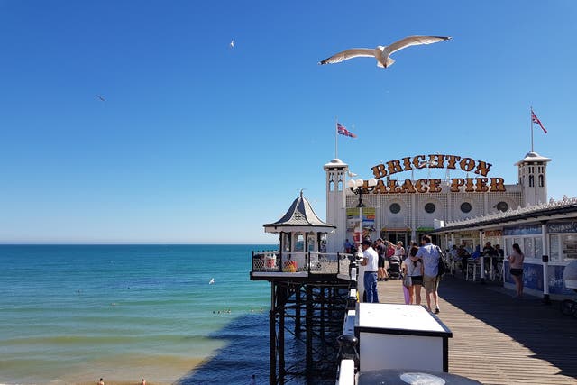 <p>Brighton Palace Pier is one of the city’s iconic landmarks </p>
