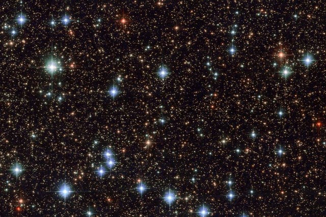 <p>Hot jewels: a star’s colour reveals its temperature</p>