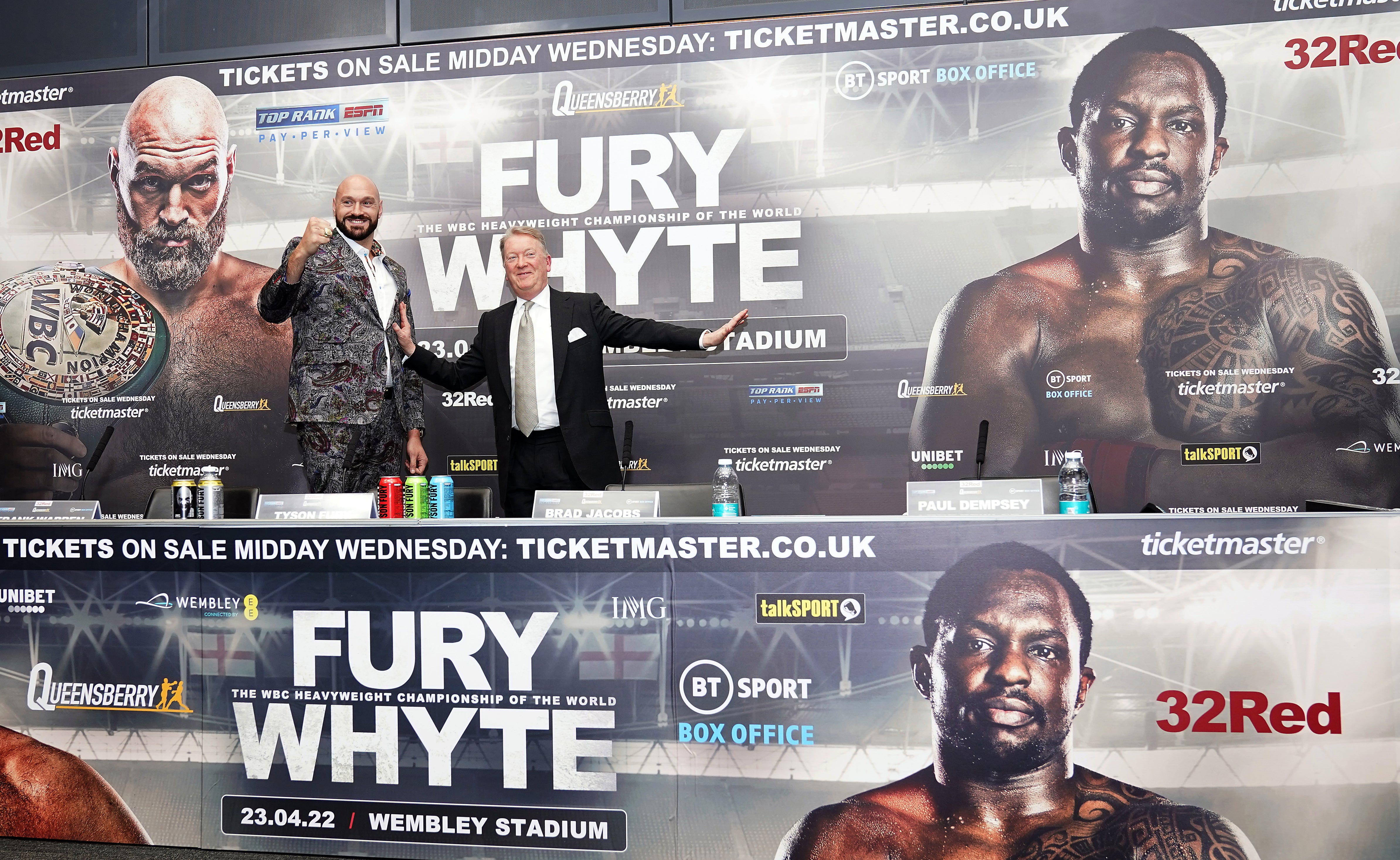 Whyte no-showed at the recent fight press conference