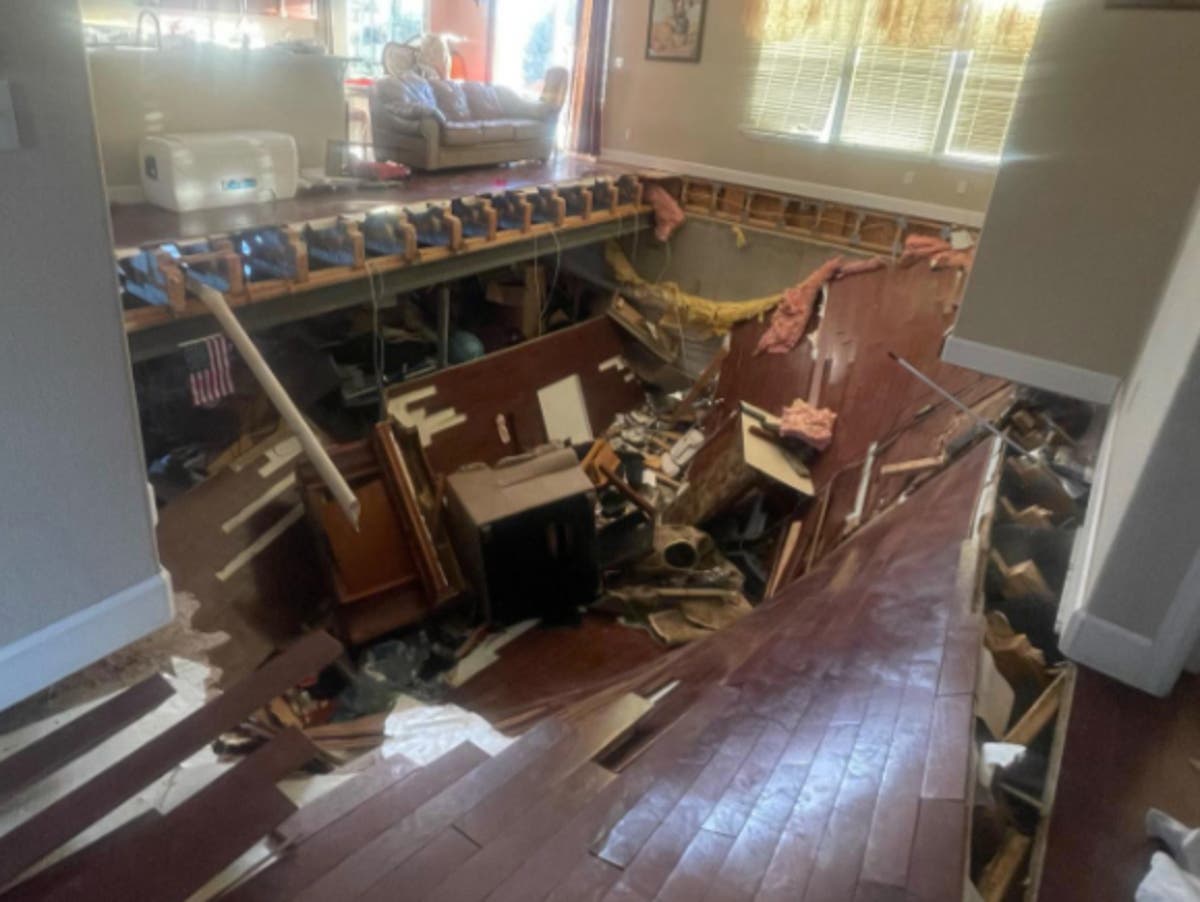 Dozens of teens fall through roof in shocking 18th birthday party video