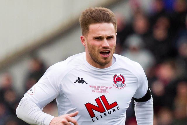 <p>David Goodwillie has returned to Clyde on loan until the end of the season (Jeff Holmes/PA)</p>