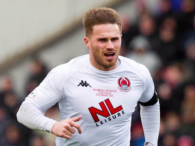 <p>David Goodwillie has returned to Clyde on loan until the end of the season</p>