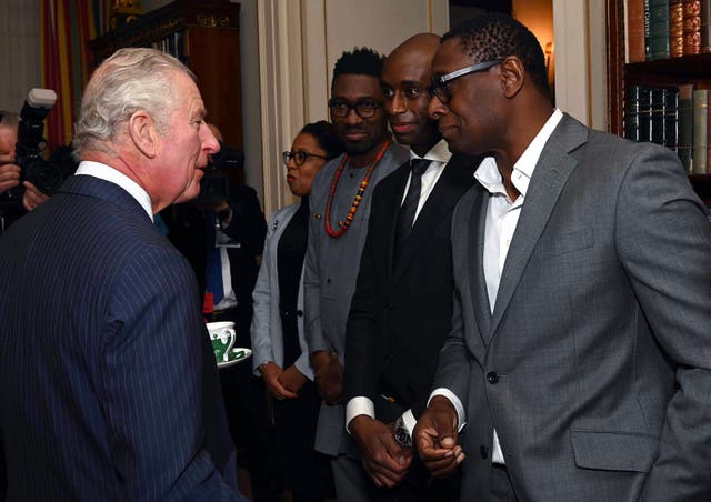 The Prince of Wales hosts a reception for supporters of The Powerlist at Clarence House (Stuart C Wilson/PA)