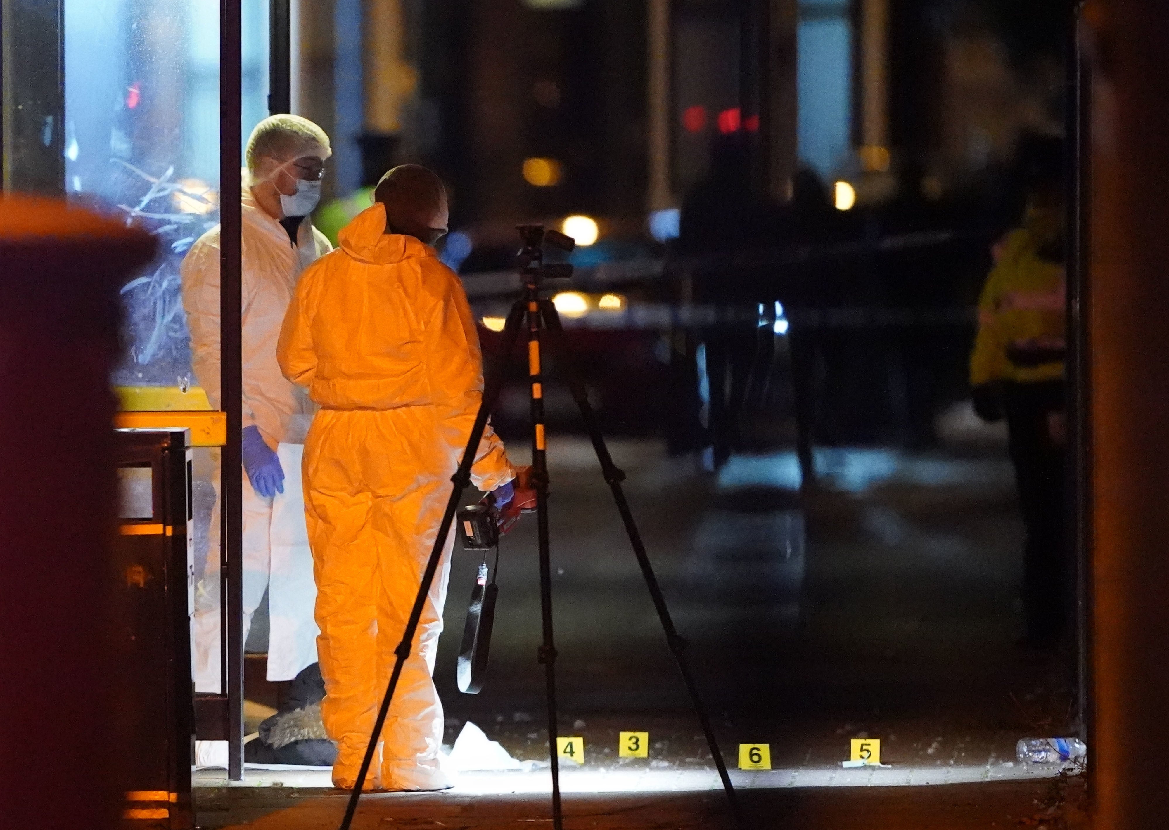 Investigation ongoing at bus stop on Upper Warwick Street