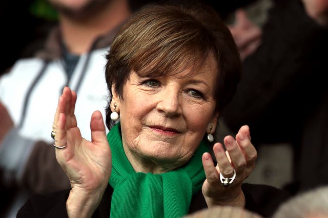 The world is in chaos but I’m staying optimistic, says Delia Smith (Chris Radburn/PA)