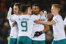 Oleksandr Zinchenko skippers Man City to FA Cup win over Peterborough