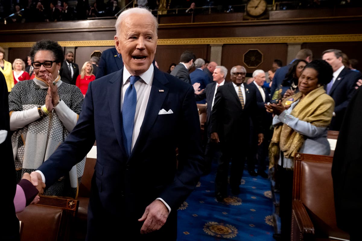 Biden says Ukraine has inspired free world and Putin will never weaken its resolve