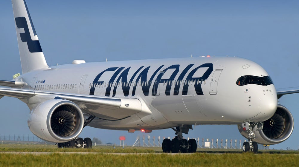 A Finnair Airbus A350