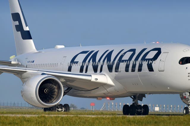 <p>Long haul: a Finnair Airbus A350, as used for links between Helsinki and east Asia</p>