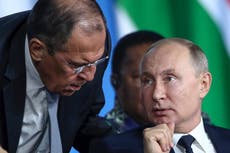 US will sanction Putin and Lavrov’s families while ‘dramatically escalating the financial shock’ on Russia