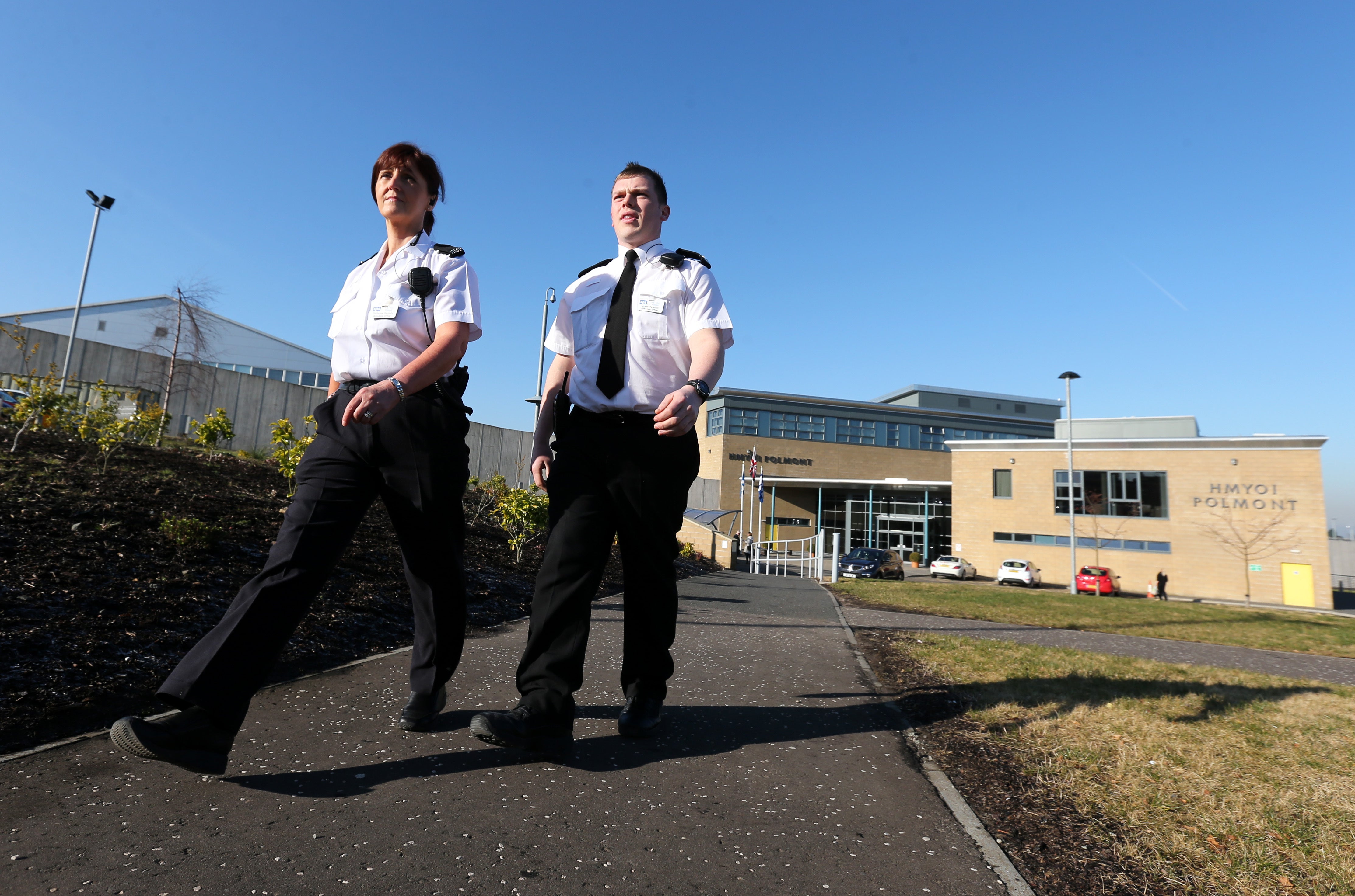 The survey found a majority of child inmates have been strip-searched (Andrew Milligan/PA)