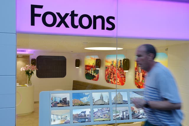 Estate agent Foxtons swung back to a profit in 2021 due to improving market conditions (John Stillwell/PA)