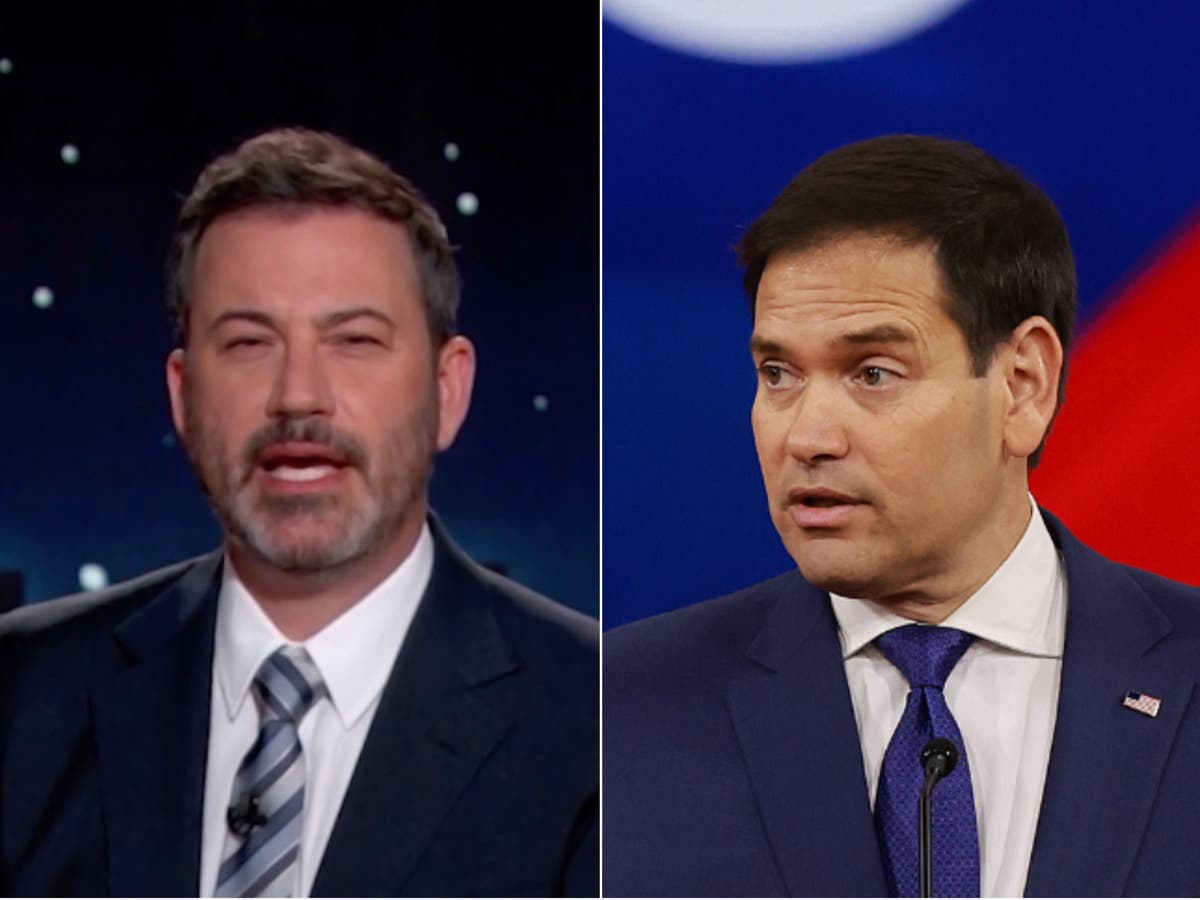 Jimmy Kimmel dismisses Marco Rubio’s excuse for skipping SOTU