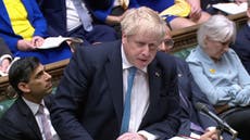 Boris Johnson rejects call to give Tory donation from Russian banker to Ukraine causes