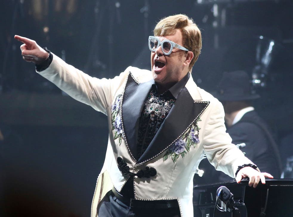 Elton John Performs at Madison Square Garden