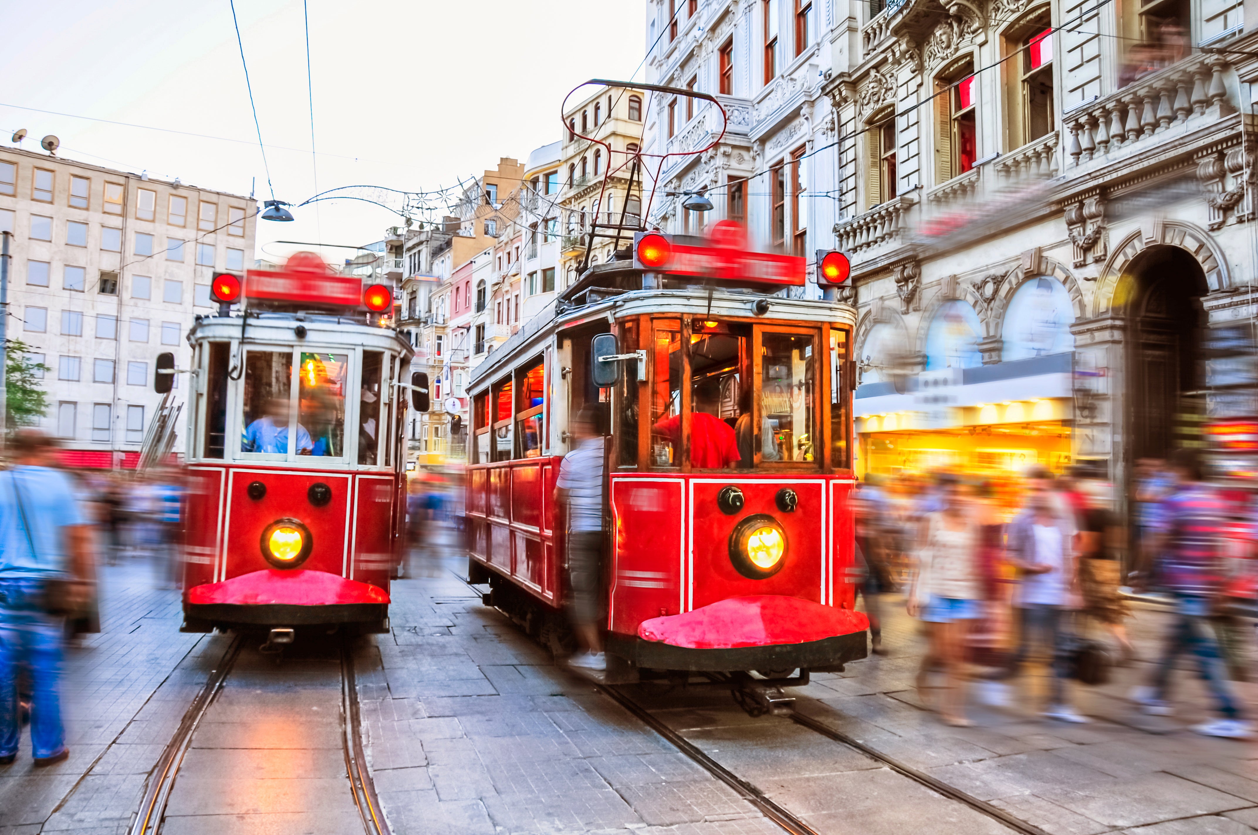 The charming tram system makes for eco-friendly tours around the city