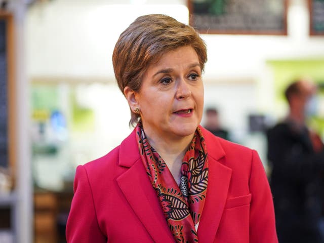 <p>Scotland’s first minister Nicola Sturgeon</p>