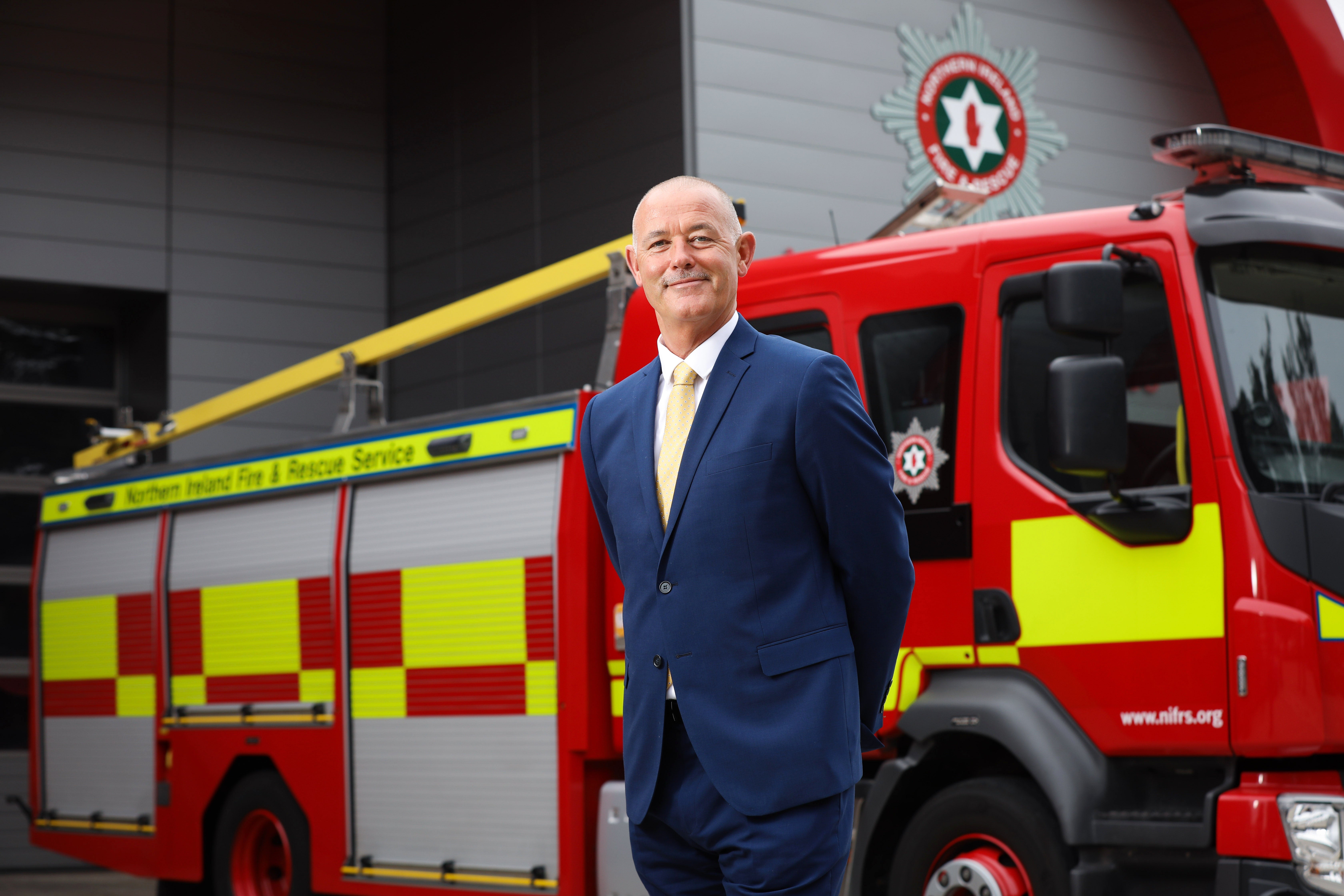 Northern Ireland’s fire chief Peter O’Reilly (Press Eye/PA)