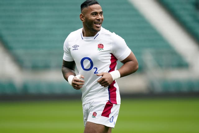 Manu Tuilagi could play for England against France (Andrew Matthews/PA)