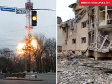Ukraine-Russia news - live: Putin’s forces attack Mariupol and Kherson as civilian death toll ‘hits 2,000’ 