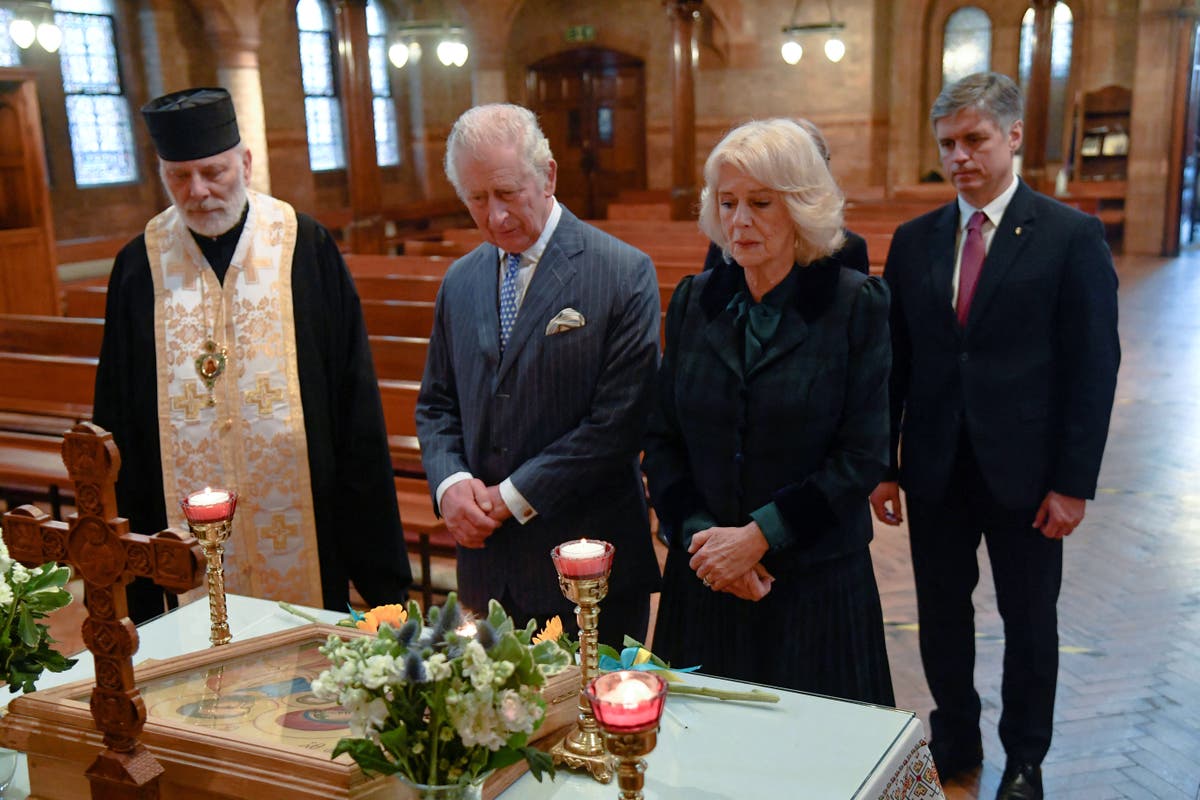 Charles left moved by plight of Ukrainians in face of ‘aggression’ from Russia