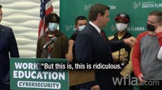 Parents share fury at video of Ron DeSantis berating teens for wearing masks: ‘Stop bullying kids’